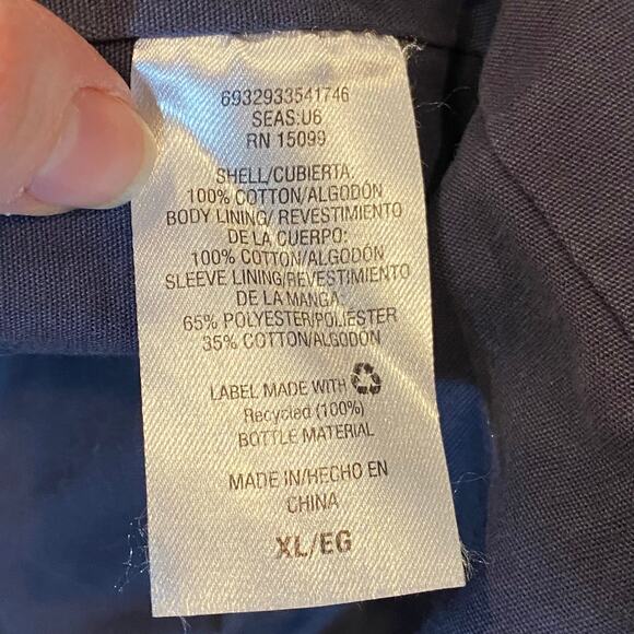 Chore Coat‎ Barn Jacket Mens XL Blue Workwear Ranch Retro Western Utility Rugged - Picture 7 of 12